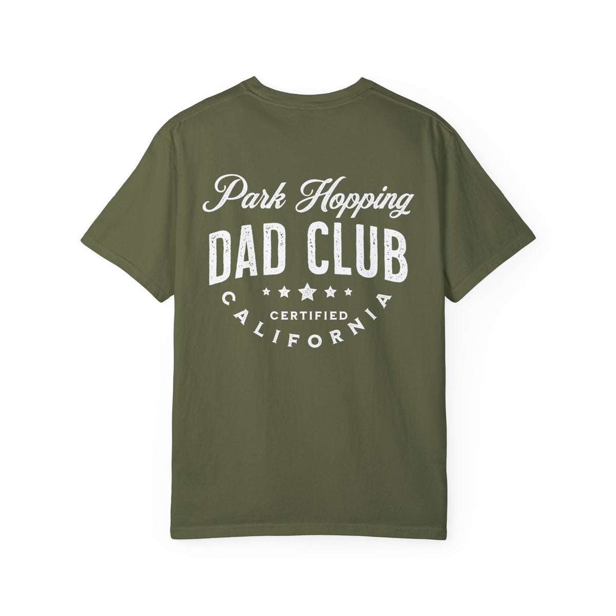 Park Hopping Dad Club Comfort Colors Unisex Garment-Dyed T-shirt
