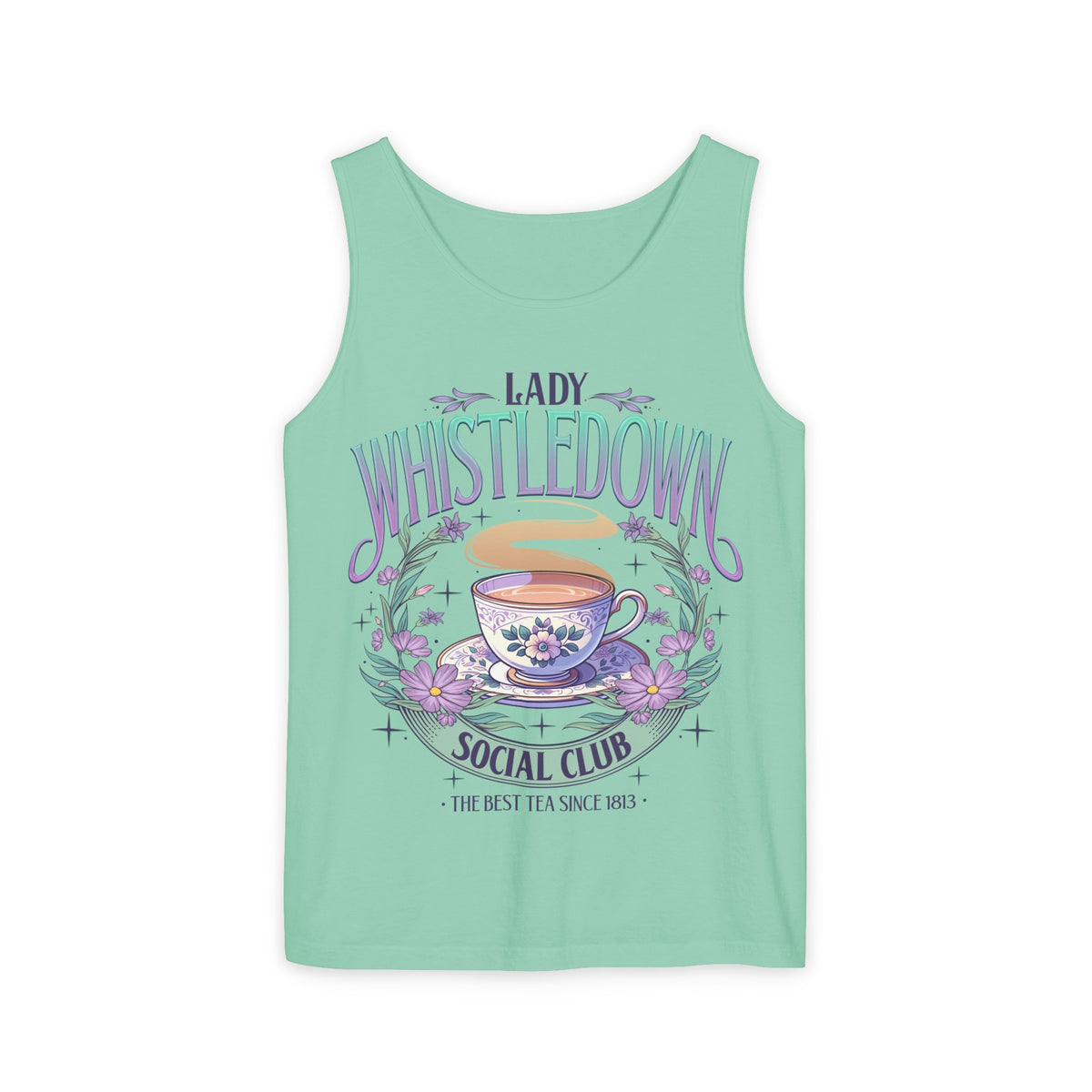 Lady Whistledown Social Club Unisex Comfort Colors Garment-Dyed Tank Top