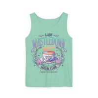 Lady Whistledown Social Club Unisex Comfort Colors Garment-Dyed Tank Top