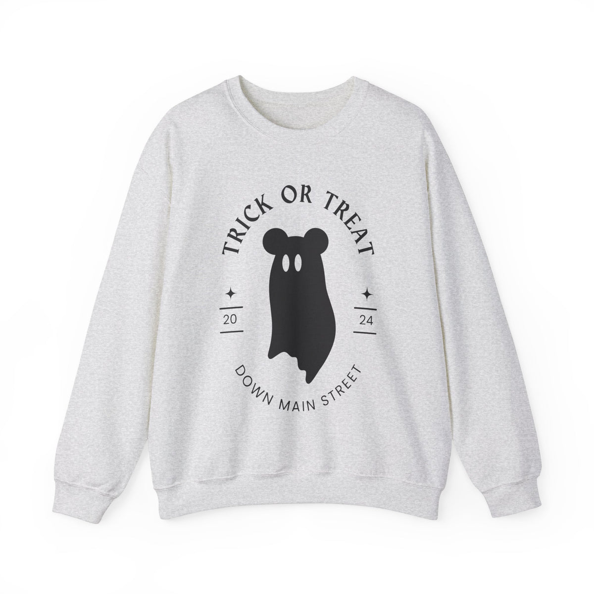 Trick or Treat Down Main Street Unisex Heavy Blend™ Crewneck Sweatshirt