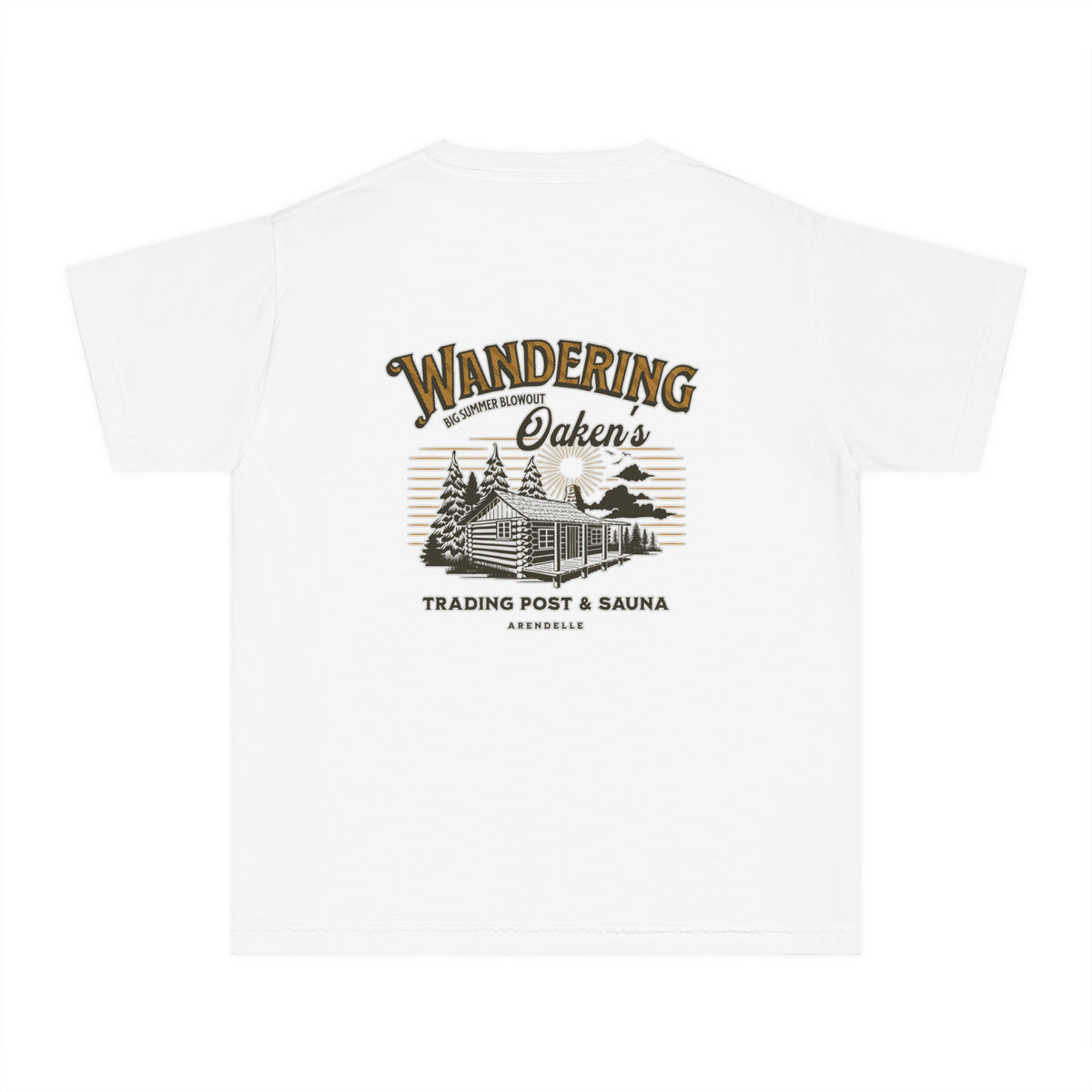 Wandering Oaken’s Trading Post Comfort Colors Youth Midweight Tee
