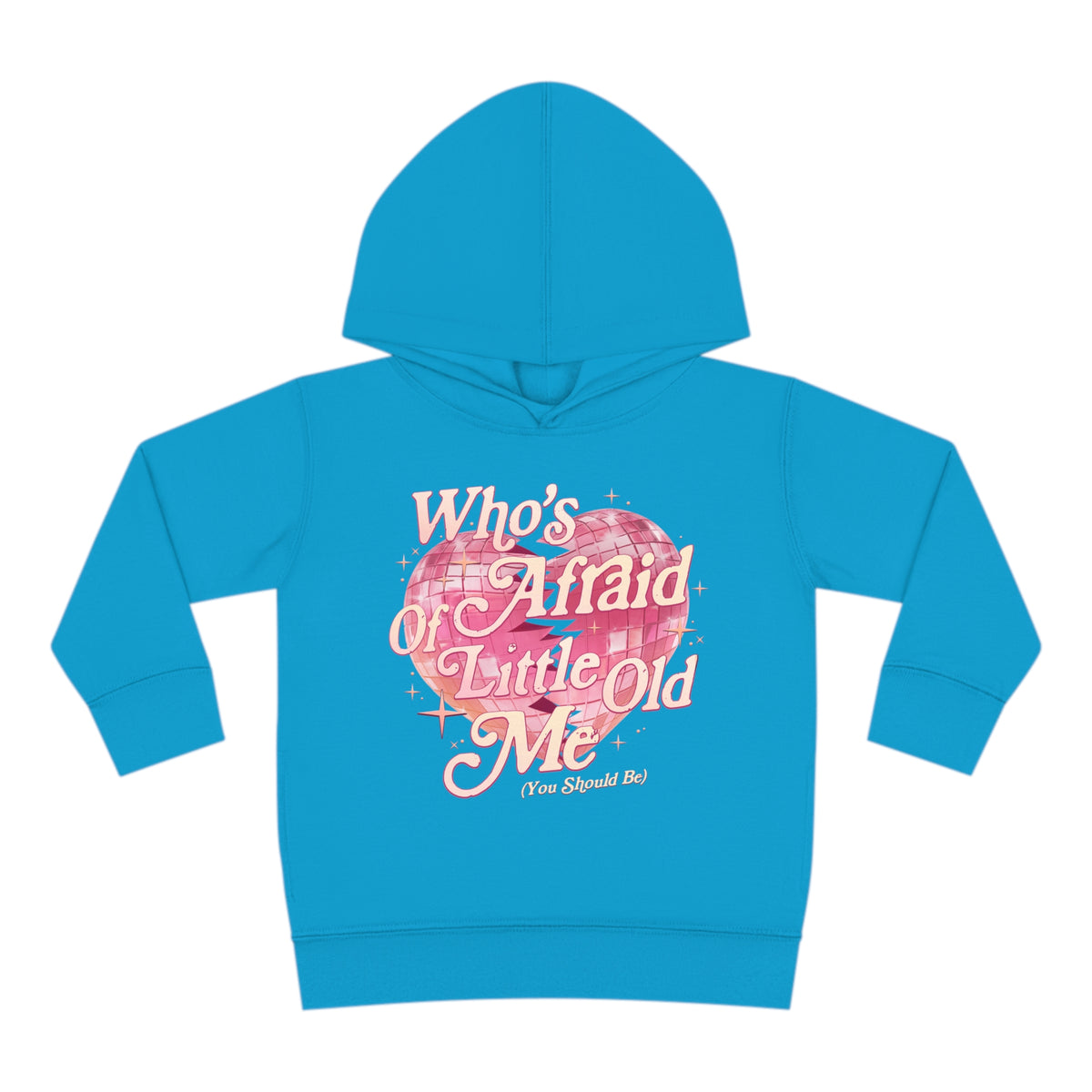 Who's Afraid Of Little Old Me Toddler Pullover Rabbit Skins Fleece Hoodie