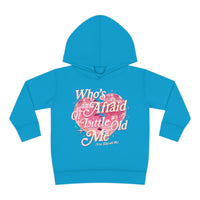 Who's Afraid Of Little Old Me Toddler Pullover Rabbit Skins Fleece Hoodie
