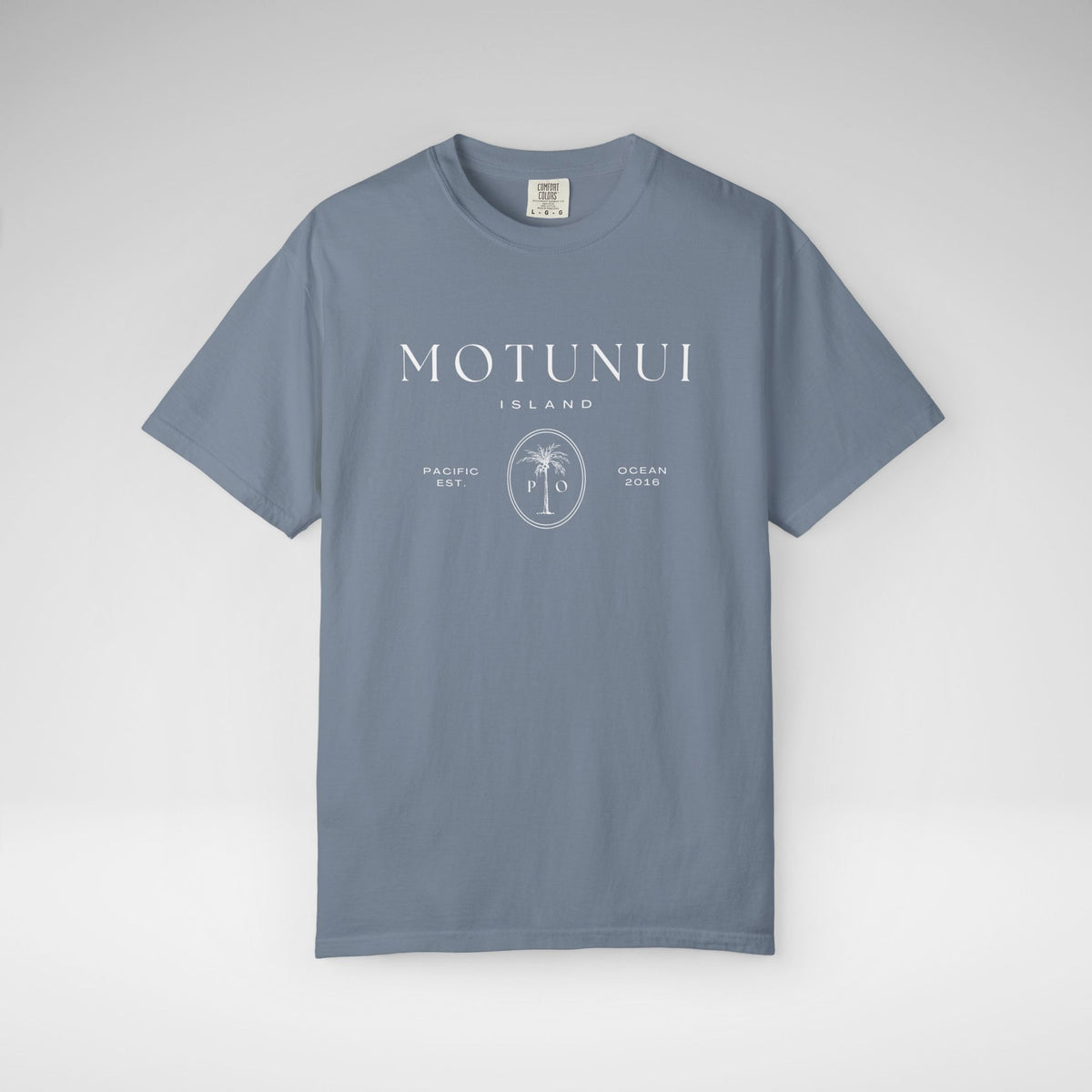 Motunui Island Comfort Colors Unisex Garment-Dyed T-shirt