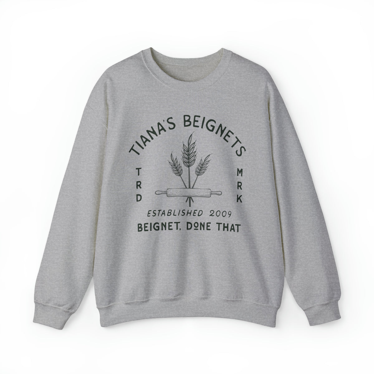 Tiana's Beignets Gildan Unisex Heavy Blend™ Crewneck Sweatshirt