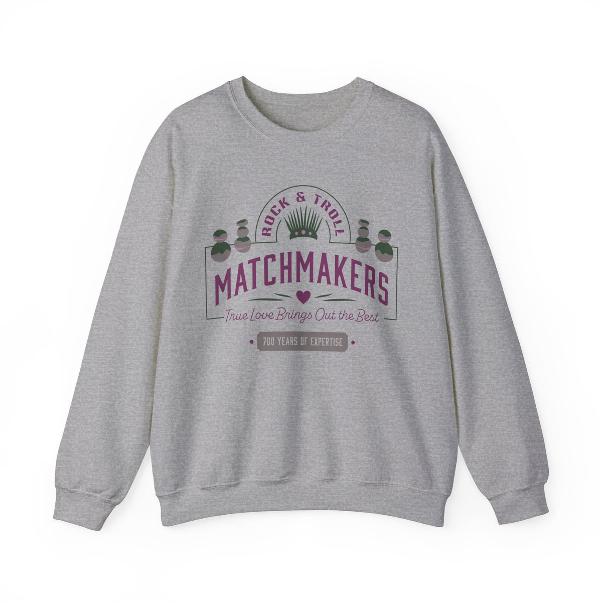 Rock And Troll Matchmakers Gildan Unisex Heavy Blend™ Crewneck Sweatshirt