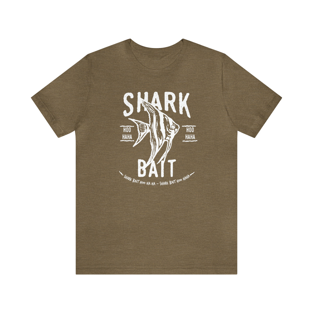 Shark Bait Hoo Haha Bella Canvas Unisex Jersey Short Sleeve Tee