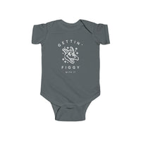 Gettin' Figgy With It Rabbit Skins Infant Fine Jersey Bodysuit