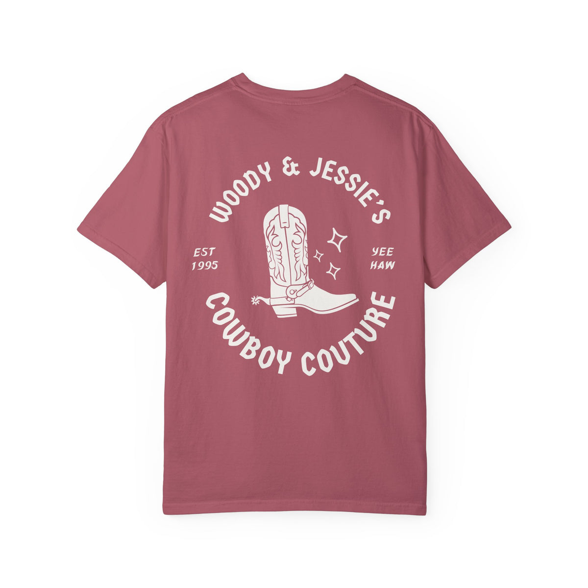 Woody & Jessie's Cowboy Couture Comfort Colors Unisex Garment-Dyed T-shirt