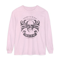 Dead Men Tell No Tales Comfort Colors Unisex Garment-dyed Long Sleeve T-Shirt