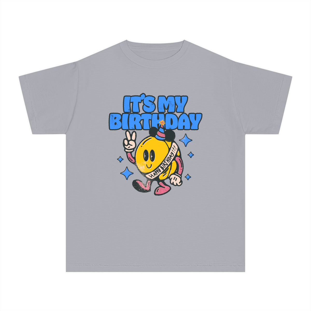 It's My Birthday Comfort Colors Youth Midweight Tee