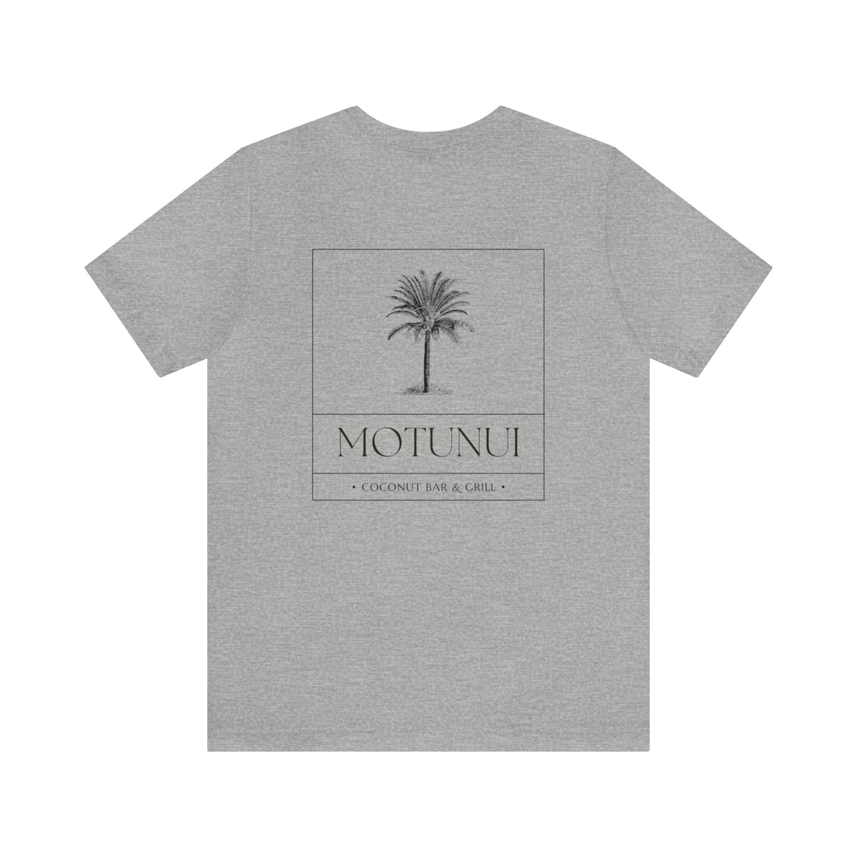 Motunui Coconut Bar and Grill Bella Canvas Unisex Jersey Short Sleeve Tee