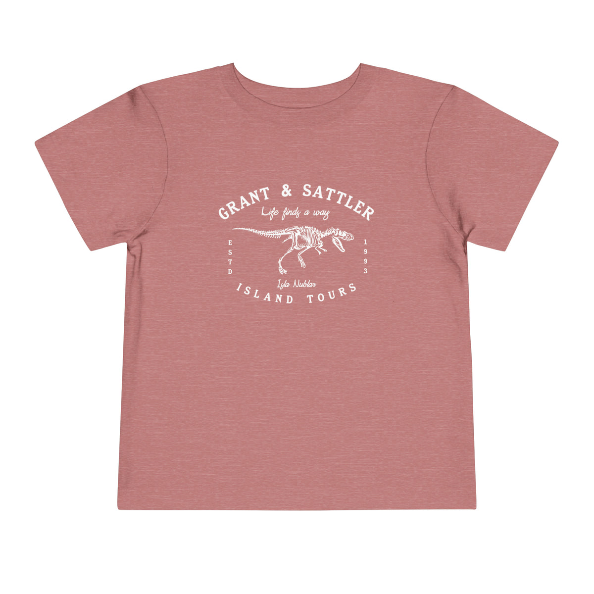 Grant & Sattler Island Tours Bella Canvas Toddler Short Sleeve Tee