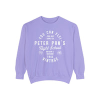 Pan's Flight School Comfort Colors Unisex Garment-Dyed Sweatshirt