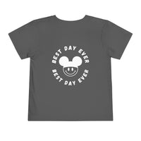 Best Day Ever Bella Canvas Toddler Short Sleeve Tee