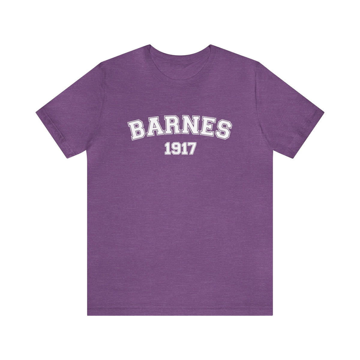 Barnes Bella Canvas Unisex Jersey Short Sleeve Tee