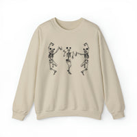 Dancing Skeletons with Ears Gildan Unisex Heavy Blend™ Crewneck Sweatshirt