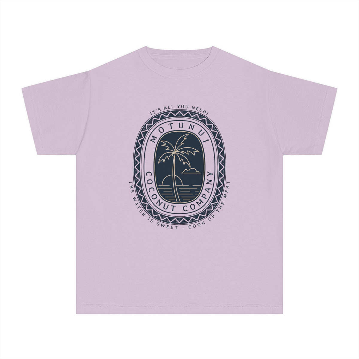 Motunui Coconut Company Comfort Colors Youth Midweight Tee
