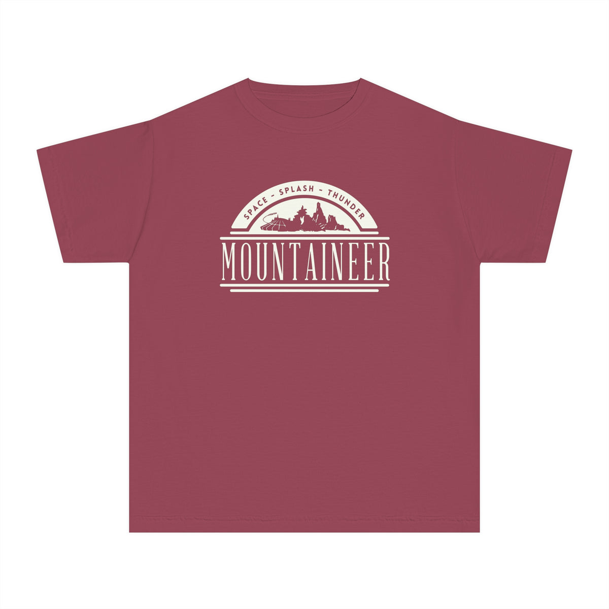 Mountaineer Comfort Colors Youth Midweight Tee