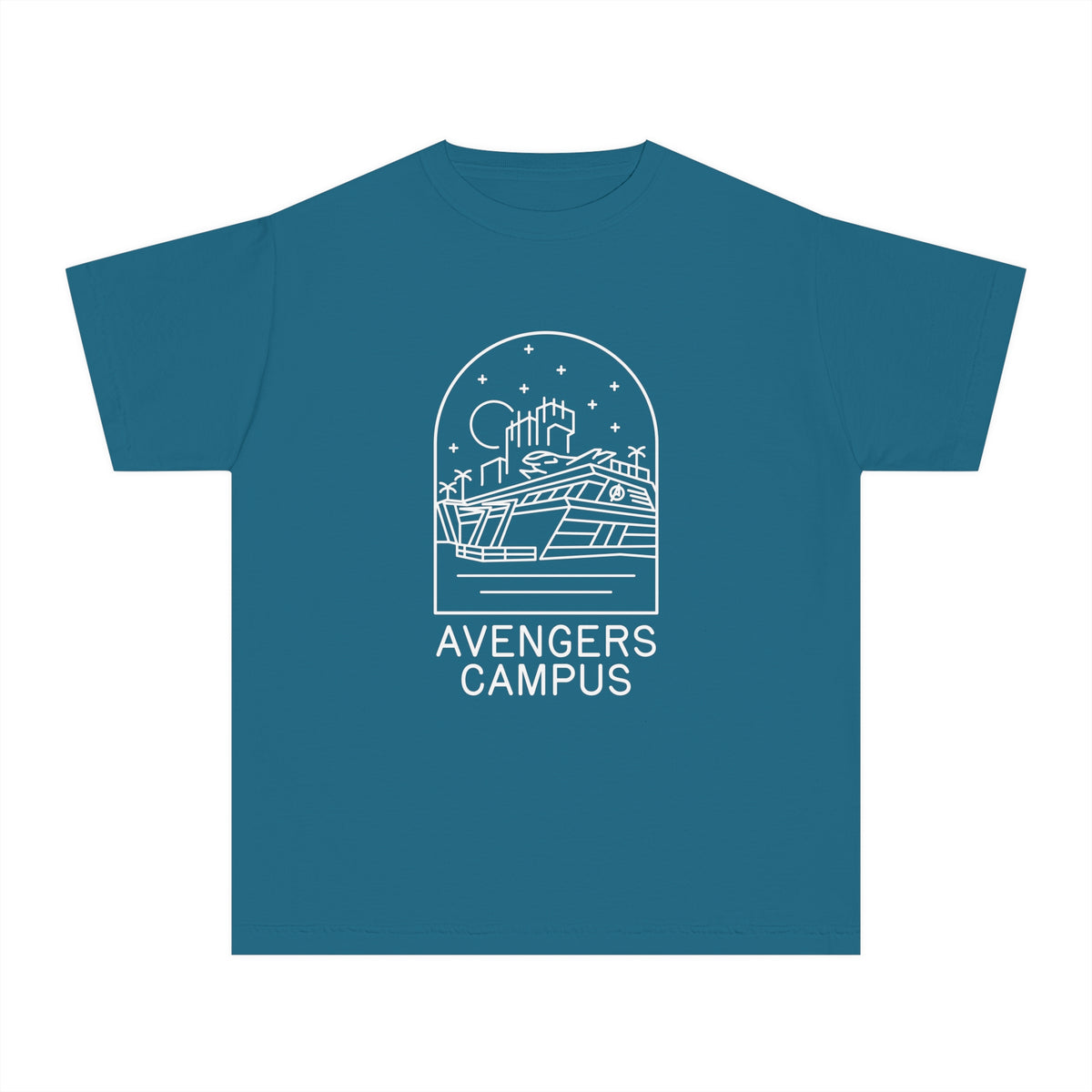 Avengers Campus Comfort Colors Youth Midweight Tee