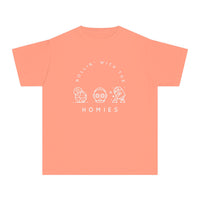 Rollin’ With The Homies Comfort Colors Youth Midweight Tee