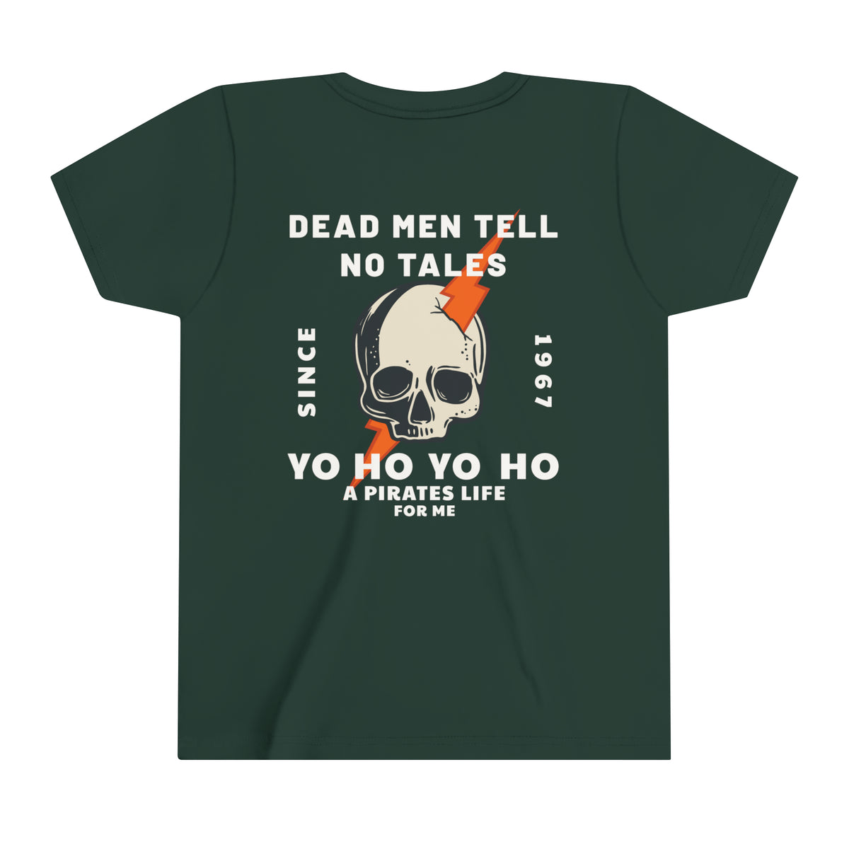 Dead Men Tell No Tales Bella Canvas Youth Short Sleeve Tee