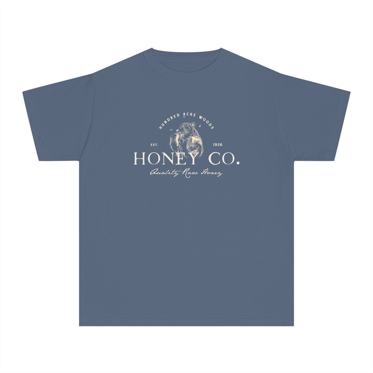 Hundred Acre Woods Honey Co. Comfort Colors Youth Midweight Tee
