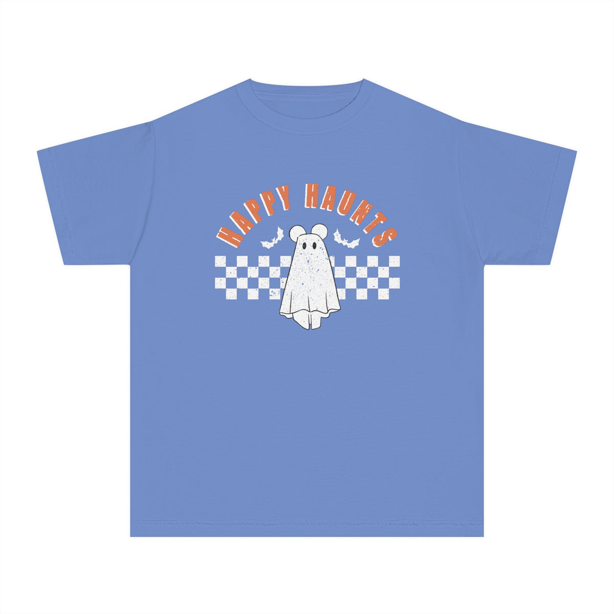Happy Haunts Comfort Colors Youth Midweight Tee