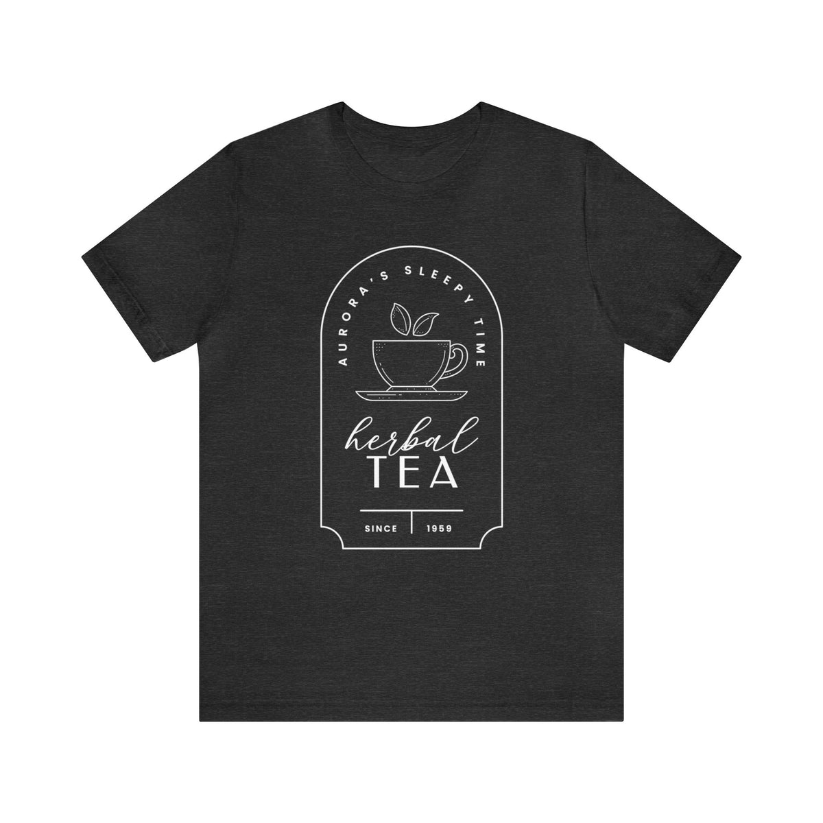 Aurora's Sleepy Time Tea Bella Canvas Unisex Jersey Short Sleeve Tee
