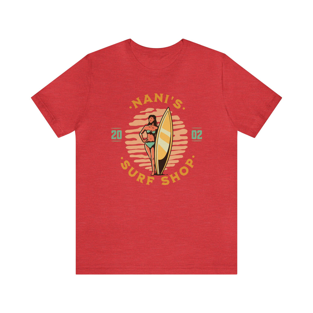 Nani's Surf Shop Bella Canvas Unisex Jersey Short Sleeve Tee