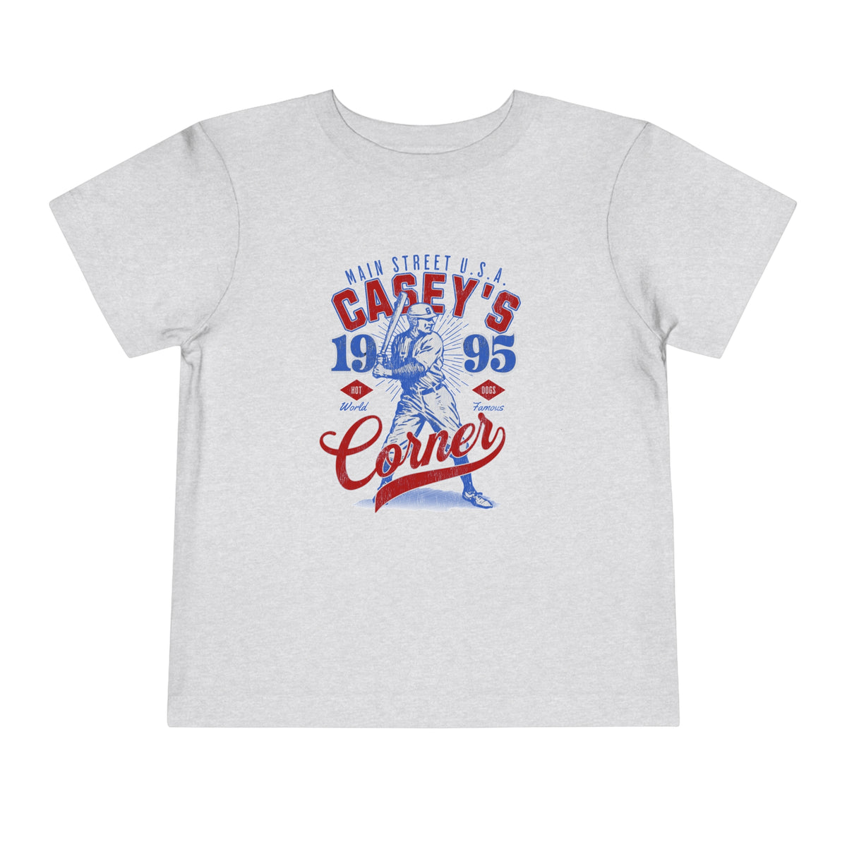 Casey’s Corner Distressed Bella Canvas Toddler Short Sleeve Tee