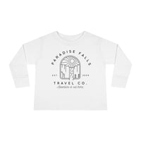 Paradise Falls Vacation Co. Rabbit Skins Toddler Long Sleeve Tee