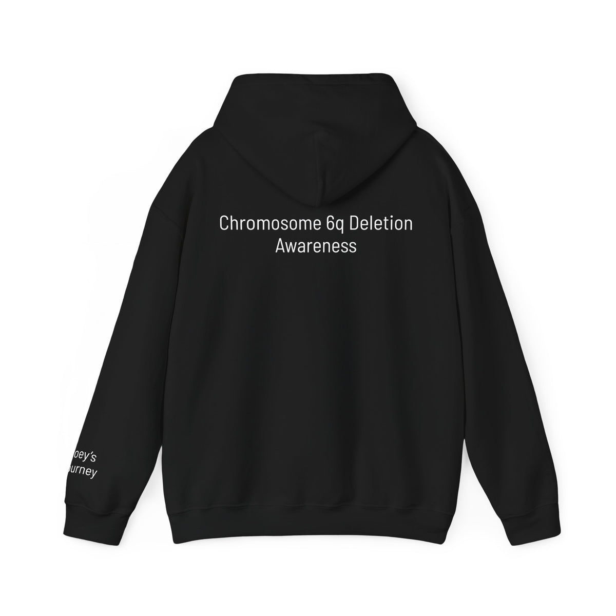 Joey's Journey Chromosome 6q Deletion Awareness Gildan Unisex Heavy Blend™ Hooded Sweatshirt