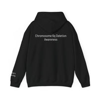 Joey's Journey Chromosome 6q Deletion Awareness Gildan Unisex Heavy Blend™ Hooded Sweatshirt