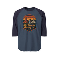 The Triple Mountain Badge Raglan Shirt