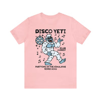 Disco Yeti Bella Canvas Unisex Jersey Short Sleeve Tee