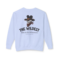 The Wildest Ride in the Wilderness Unisex Lightweight Comfort Colors Crewneck Sweatshirt