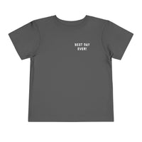 Best Day Ever Bella Canvas Toddler Short Sleeve Tee