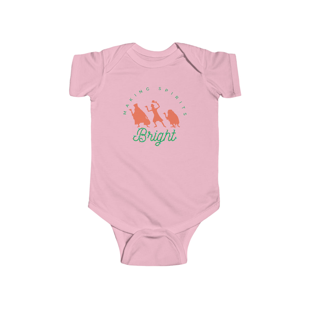 Making Spirits Bright Rabbit Skins Infant Fine Jersey Bodysuit