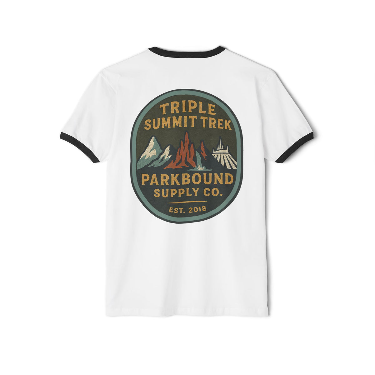 Triple Summit Trek Ringer Tee