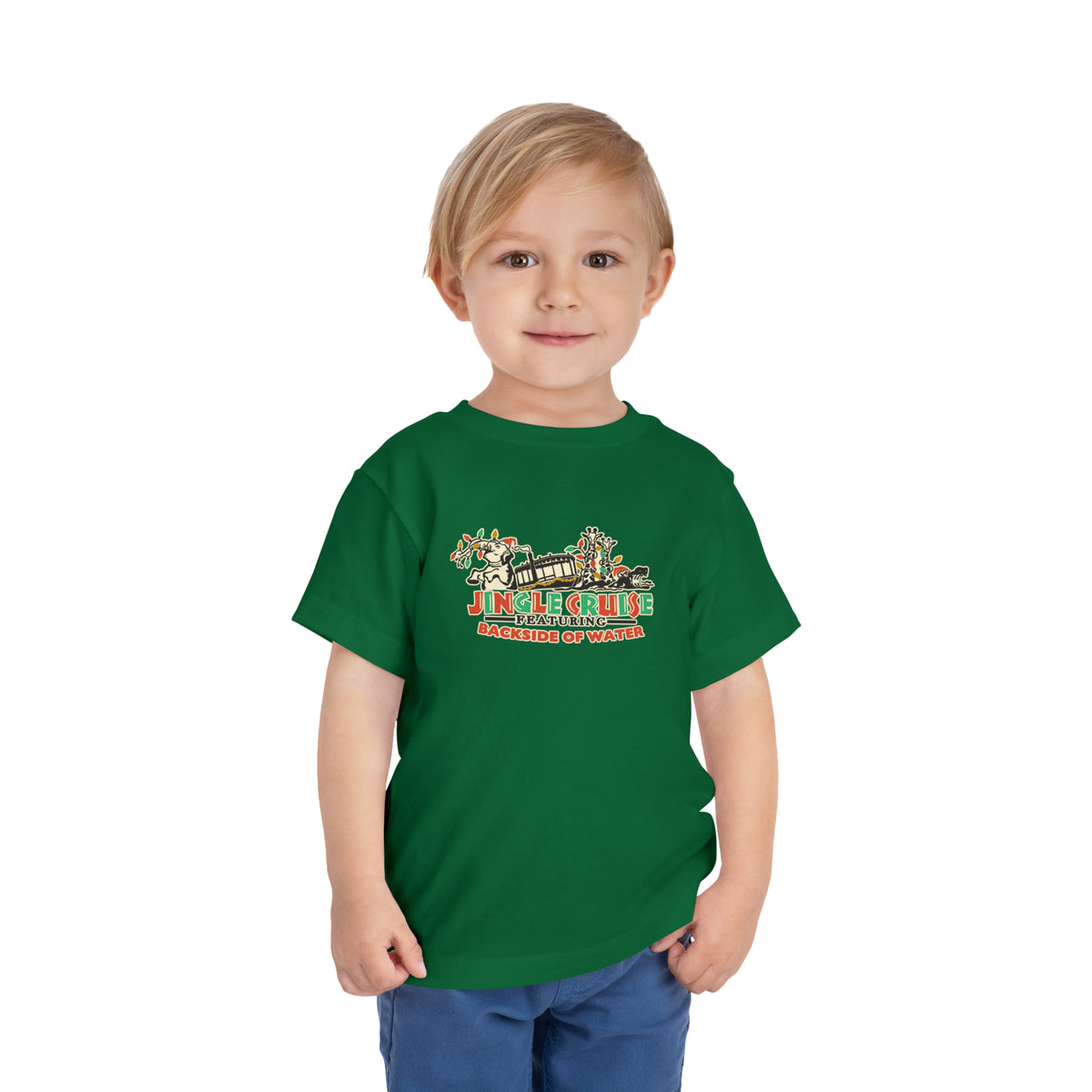 Jingle Cruise Bella Canvas Toddler Short Sleeve Tee
