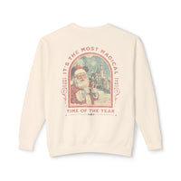 It's The Most Magical Time of the Year Castle Unisex Lightweight Comfort Colors Crewneck Sweatshirt