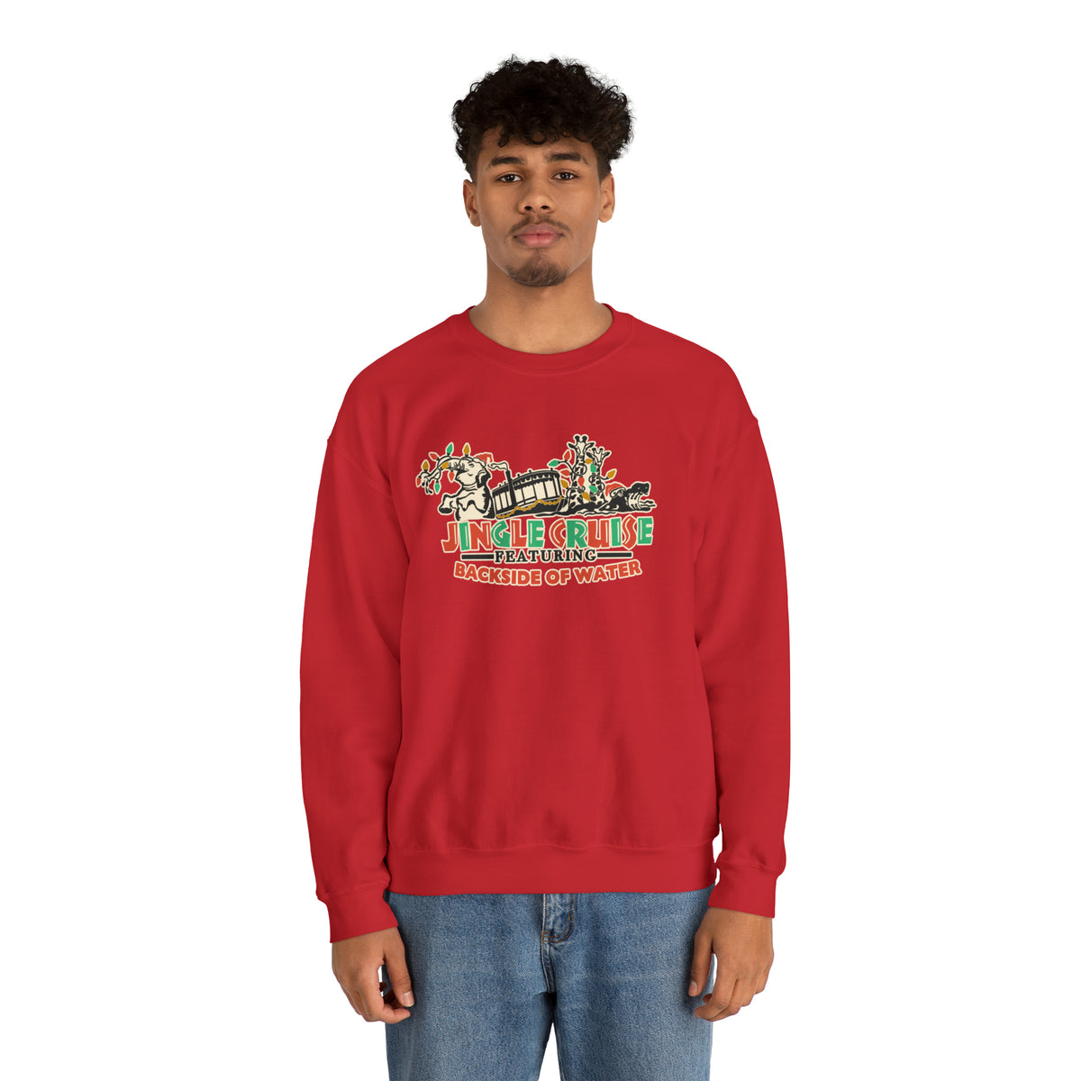 Jingle Cruise Gildan Unisex Heavy Blend™ Crewneck Sweatshirt