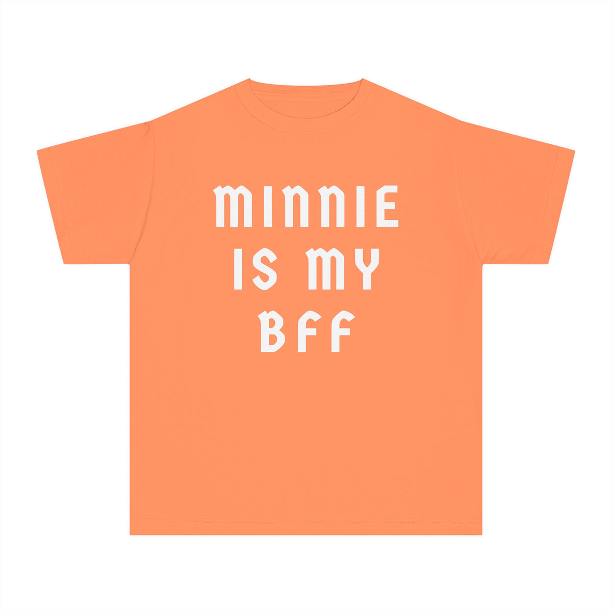 Minnie Is My BFF Comfort Colors Youth Midweight Tee