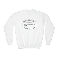 Dinglehopper Hair Salon Gildan Youth Crewneck Sweatshirt