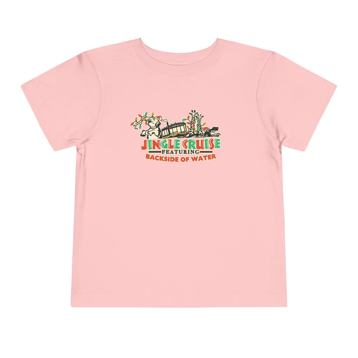 Jingle Cruise Bella Canvas Toddler Short Sleeve Tee