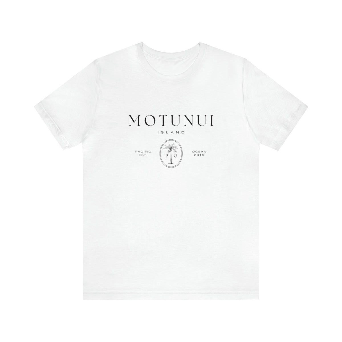 Motunui Island Bella Canvas Unisex Jersey Short Sleeve Tee