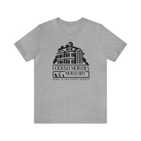 Foolish Mortals Mortuary Bella Canvas Unisex Jersey Short Sleeve Tee