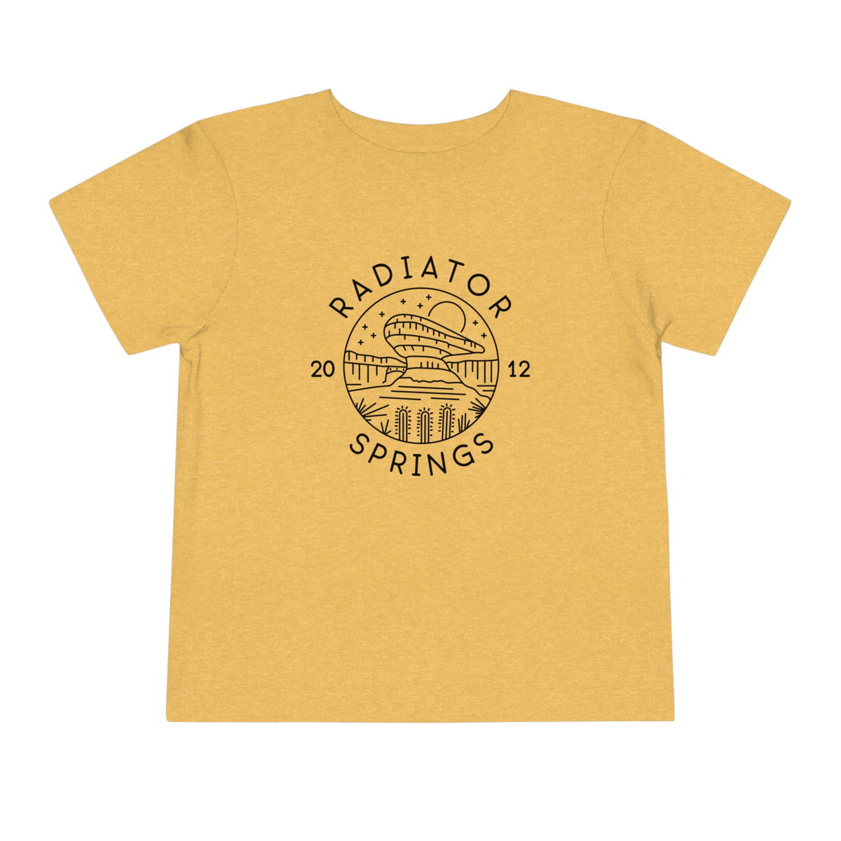 Radiator Springs Bella Canvas Toddler Short Sleeve Tee