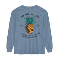 Yo Ho Treasure Cruise Comfort Colors Unisex Garment-dyed Long Sleeve T-Shirt